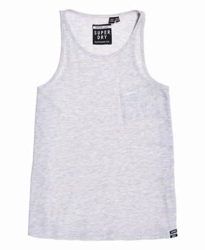 Superdry Orange Label Essential Tank Női Mellény Fehér | FCXHA8297